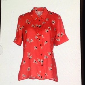 Style red blouse